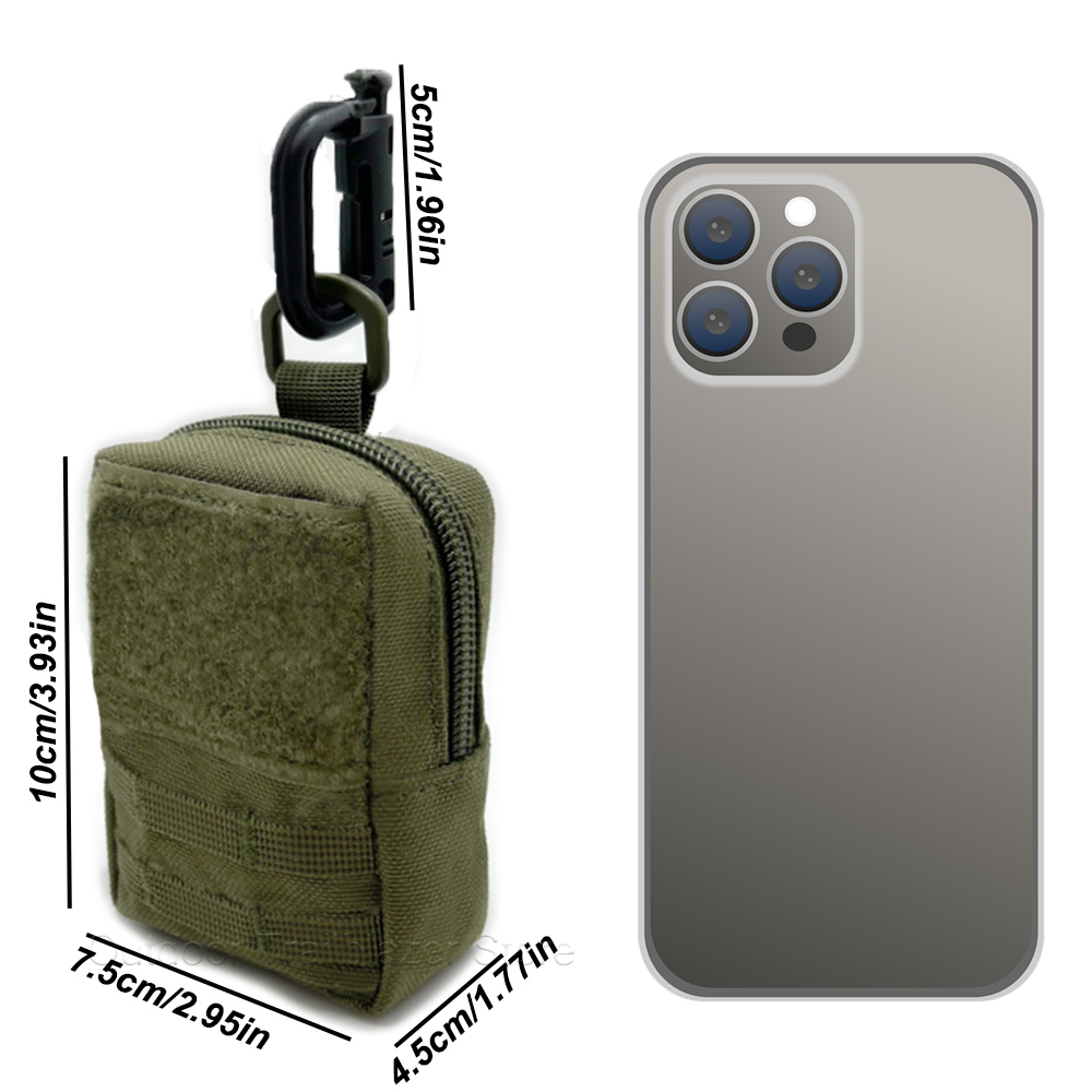 Tactical Mini MOLLE Pouch Comp - Edc Carry Fanny Pack review and price